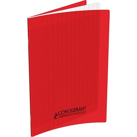 CAHIER POLYPRO A4 SEYES 96 PAGES ROUGE 90G